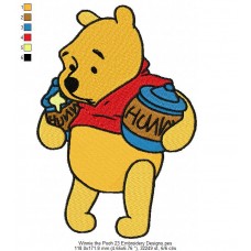 Winnie the Pooh 23 Embroidery Designs